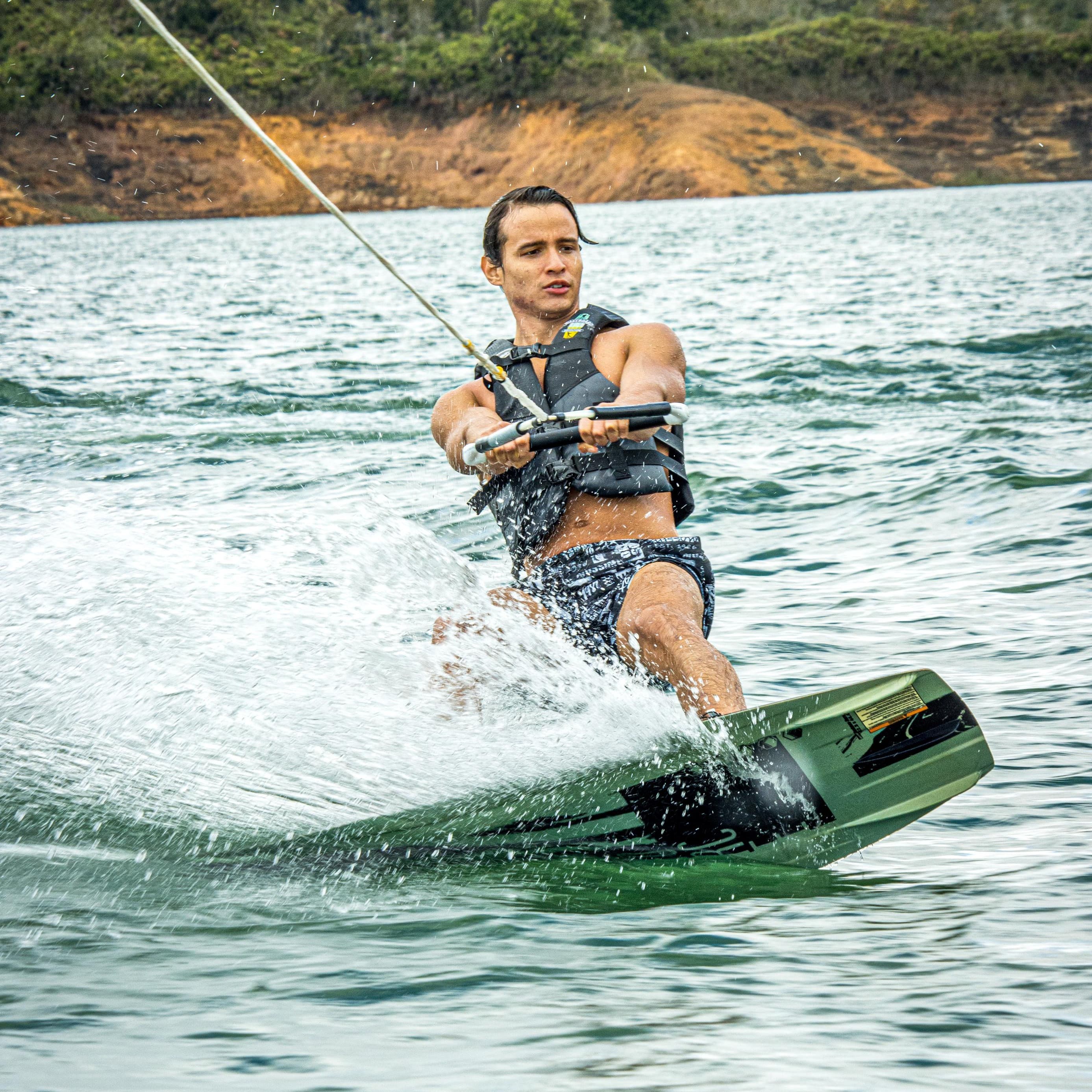 Updwind en wakeboarding